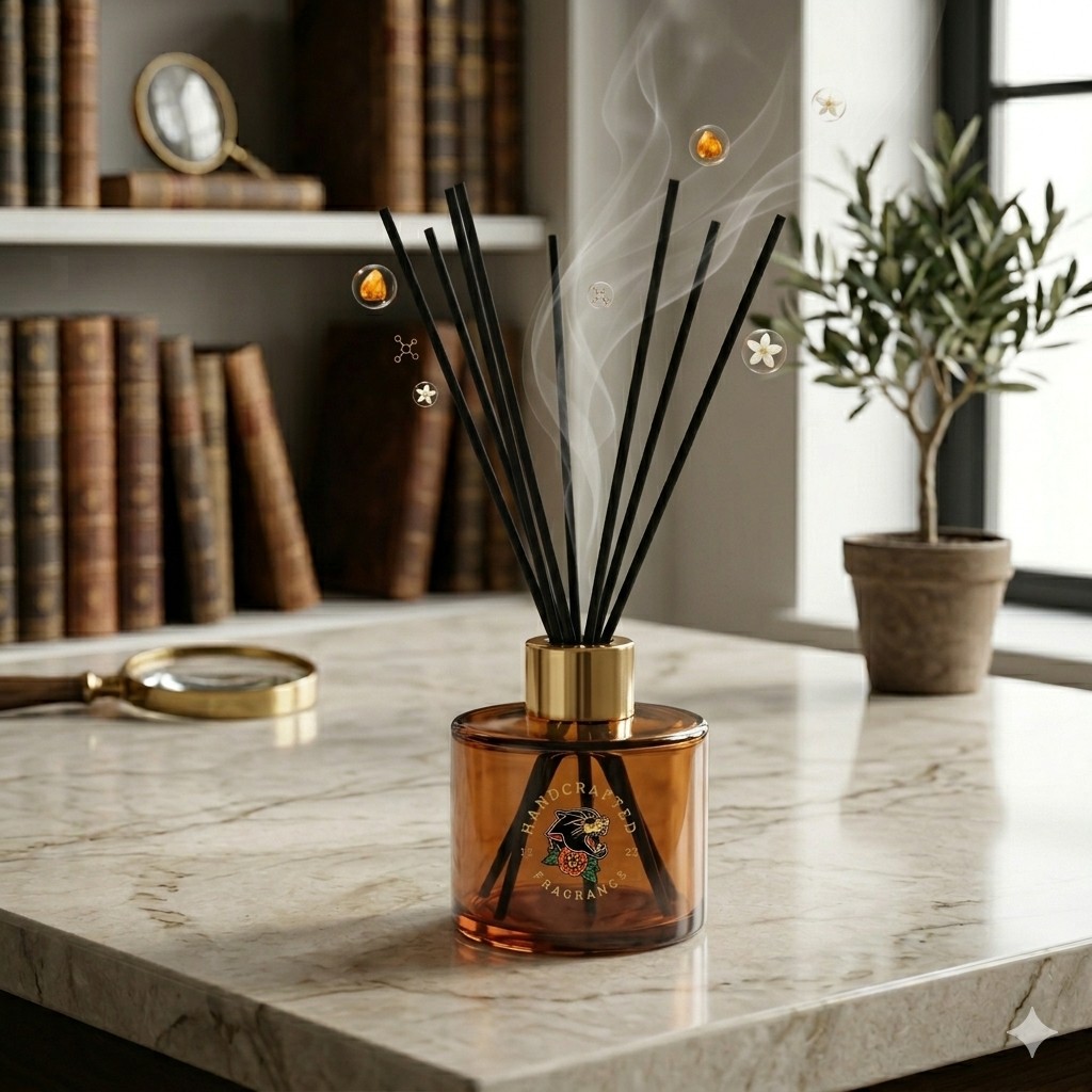 Amber round reed